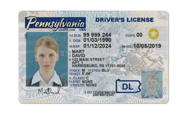 Buy PA ID Online