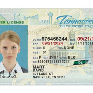 Tennessee driver's license real id
