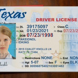 Texas Fake Driver License