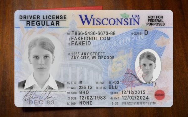 Wisconsin Fake Driver License