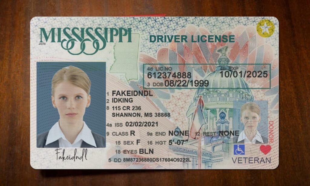 fake driving license
