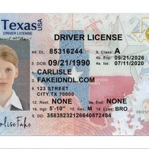 Buy Fake Texas driver license