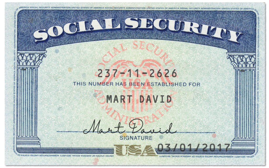 Buy Fake Social Security Cards