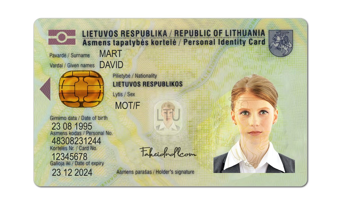 Lithuania Fake ID card 2 Buy Lithuania Fake ID Online