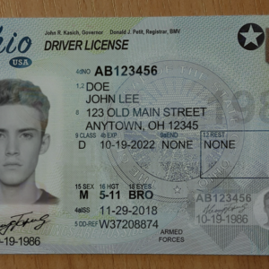 buy fake ohio driver license