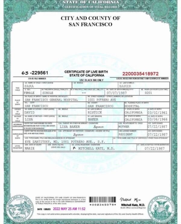 buy my birth certificate online